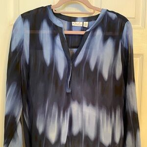 Woman’s sheer blouse